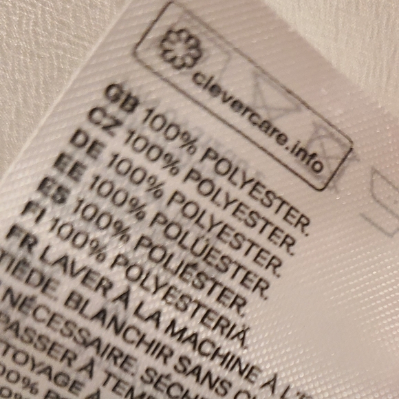 H&M Button Up Ruffled Blouse, Medium - Picture 8 of 10